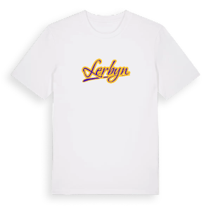 Lerbyn baseball t-shirt – ekologisk bomull t-shirt från PinShirt
