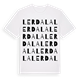 Lerdala ordlek t-shirt