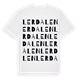 Lerdalen ordlek t-shirt
