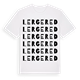 Lergered ordlek t-shirt