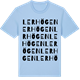 Blue Soul t-shirt med Lerhögen ordlek t-shirt