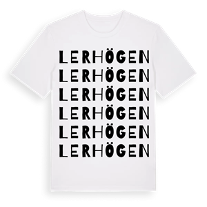 Lerhögen ordlek t-shirt – ekologisk bomull t-shirt från Pinshirt
