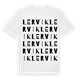 Lervik ordlek t-shirt