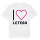 Jag älskar Letebo t-shirt stort tryck