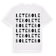 Letebo ordlek t-shirt