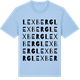 Blue Soul t-shirt med Lexberg ordlek t-shirt