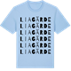 Blue Soul t-shirt med Liagärde ordlek t-shirt