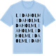 Blue Soul t-shirt med Lidaholm ordlek t-shirt