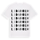 Lidaholm ordlek t-shirt