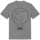 Mid Heather Gray t-shirt med Liden t-shirt