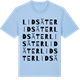 Blue Soul t-shirt med Lidsäter ordlek t-shirt