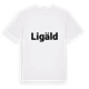 Ligäld fetstil t-shirt