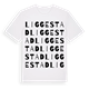 Liggestad ordlek t-shirt