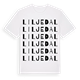 Liljedal ordlek t-shirt