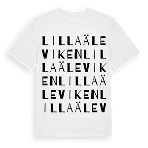 Lilla Äleviken ordlek t-shirt – ekologisk bomull t-shirt från Pinshirt