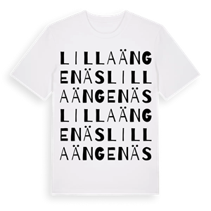 Lilla Ängenäs ordlek t-shirt – ekologisk bomull t-shirt från Pinshirt