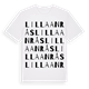 Lilla Anrås ordlek t-shirt