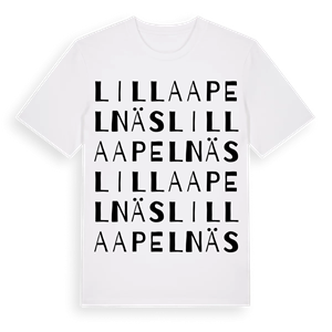 Lilla Apelnäs ordlek t-shirt – ekologisk bomull t-shirt från Pinshirt