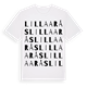 Lilla Arås ordlek t-shirt