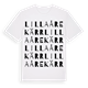 Lilla Årekärr ordlek t-shirt