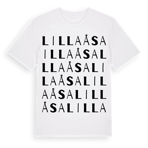 Lilla Åsa ordlek t-shirt – ekologisk bomull t-shirt från Pinshirt