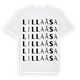 Lilla Åsa ordlek t-shirt