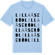 Blue Soul t-shirt med Lilla Åseröd ordlek t-shirt