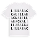 Lilla Backa ordlek t-shirt