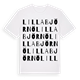 Lilla Björnö ordlek t-shirt