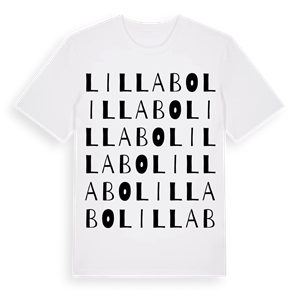 Lilla Bo ordlek t-shirt – ekologisk bomull t-shirt från Pinshirt