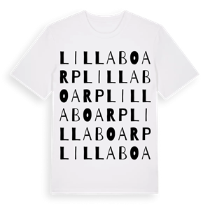 Lilla Boarp ordlek t-shirt – ekologisk bomull t-shirt från Pinshirt