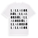 Lilla Bornö ordlek t-shirt