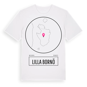 Lilla Bornö t-shirt – ekologisk bomull t-shirt från Pinshirt