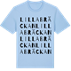 Blue Soul t-shirt med Lilla Bräckan ordlek t-shirt