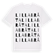 Lilla Bråta ordlek t-shirt
