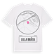 White t-shirt med Lilla Bråta t-shirt