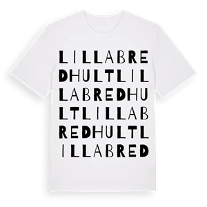 Lilla Bredhult ordlek t-shirt – ekologisk bomull t-shirt från Pinshirt