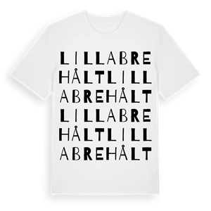 Lilla Brehålt ordlek t-shirt – ekologisk bomull t-shirt från Pinshirt