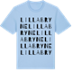 Blue Soul t-shirt med Lilla Bryne ordlek t-shirt