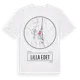 White t-shirt med Lilla Edet t-shirt