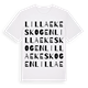 Lilla Ekeskogen ordlek t-shirt