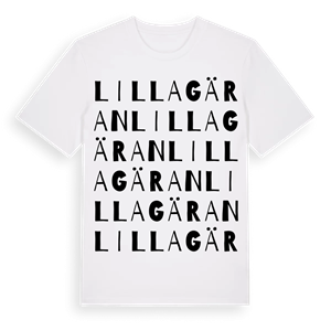 Lilla Gäran ordlek t-shirt – ekologisk bomull t-shirt från Pinshirt