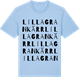 Blue Soul t-shirt med Lilla Grankärr ordlek t-shirt