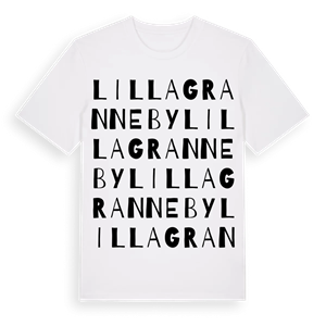 Lilla Granneby ordlek t-shirt – ekologisk bomull t-shirt från Pinshirt