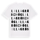 Lilla Grönehög ordlek t-shirt