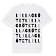 Lilla Grötet ordlek t-shirt
