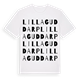 Lilla Guddarp ordlek t-shirt