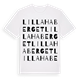 Lilla Haberget ordlek t-shirt