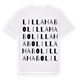Lilla Habo ordlek t-shirt