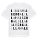 Lilla Halberga ordlek t-shirt